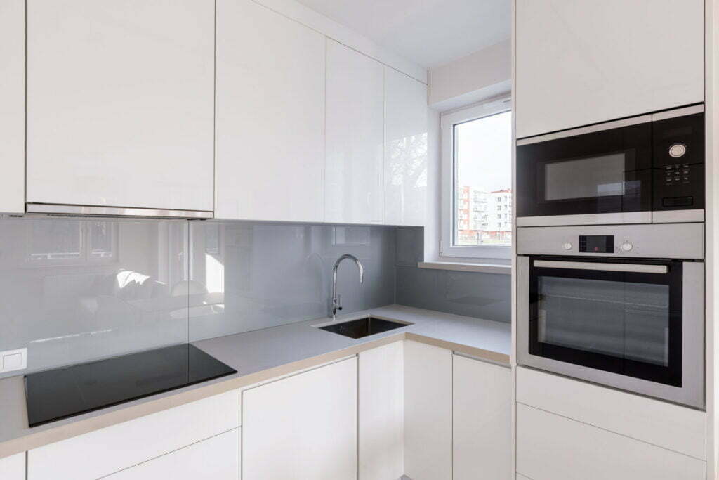 Vinyl wrap for kitchen cupboards