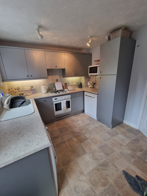 Vinyl wrap kitchen cabinets Northampton