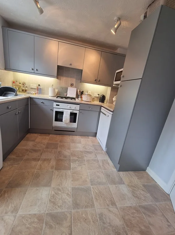 vinyl wrap kitchen before and after
