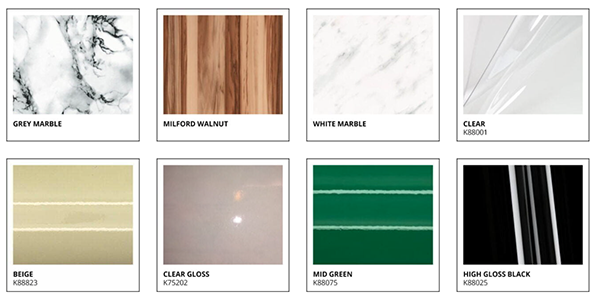 kitchen vinyl swatches